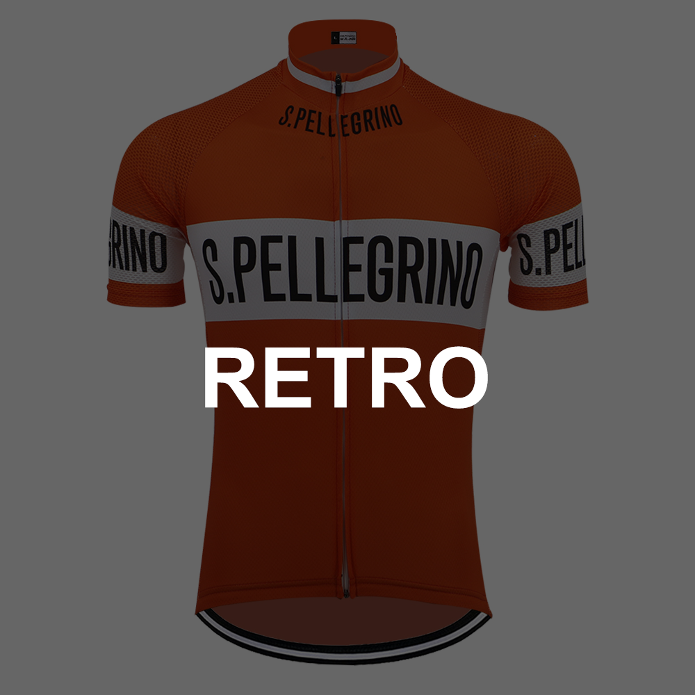 Retro cycling jerseys