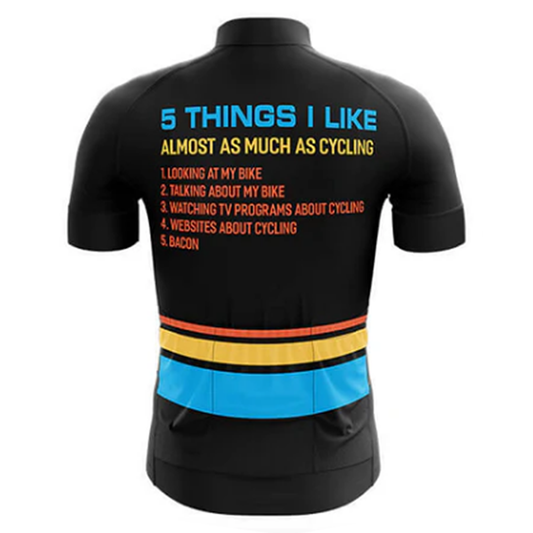 5 Things I Like Cycling Jersey rear