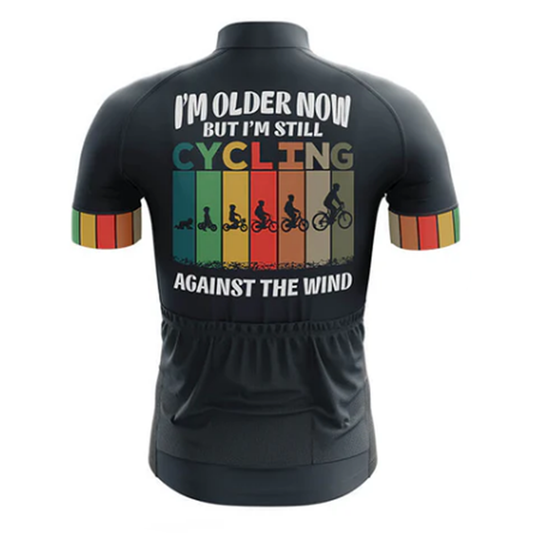 Against The Wind Cycling Jersey rear