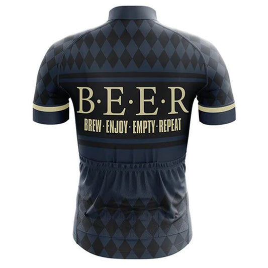 B.E.E.R Cycling Jersey Rear
