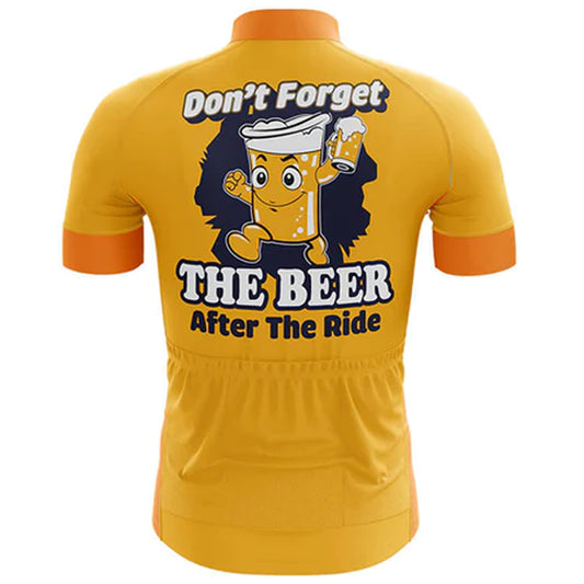 Beer After The Ride 2 Cycling Jersey Rear