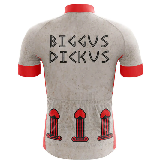 Biggus Dickus Cycling Jersey Rear