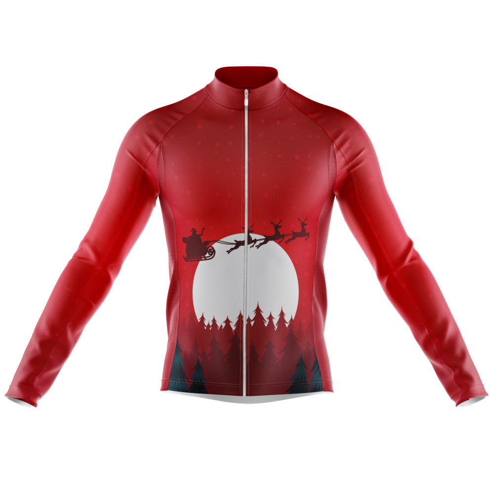 Coming To Town Long Cycling Jersey front view