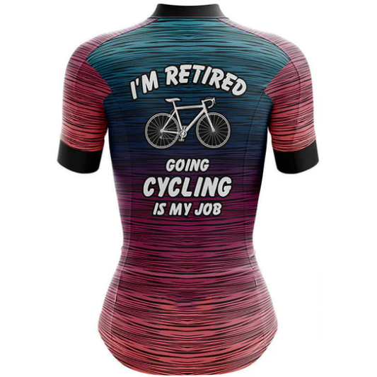 Cycling Is My Job Cycling Jersey Rear