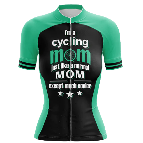 Cycling Mom Cycling Jersey Front