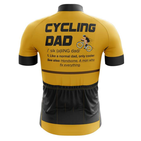 Cycling Dad Definition 2 Cycling Jersey rear