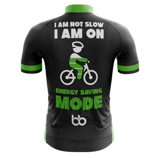 Energy Save Mode Cycling Jersey rear