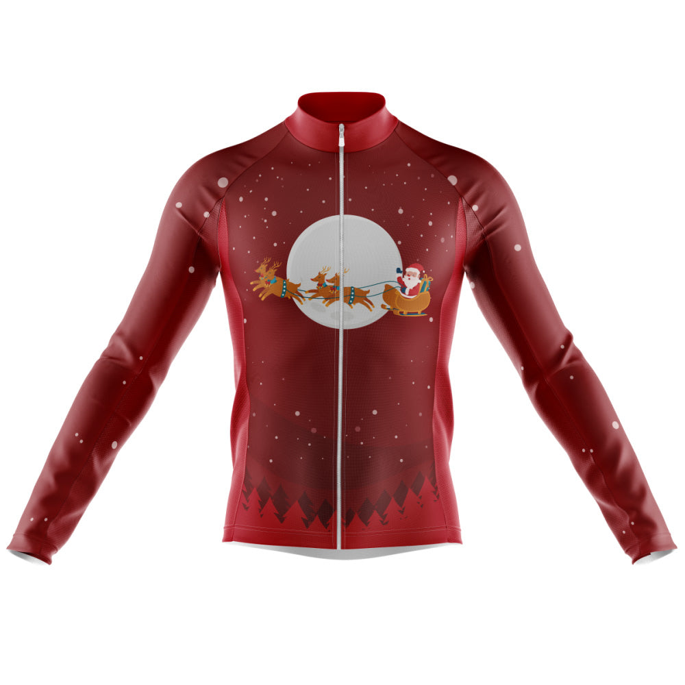 The Fly Away Long Cycling Jersey front
