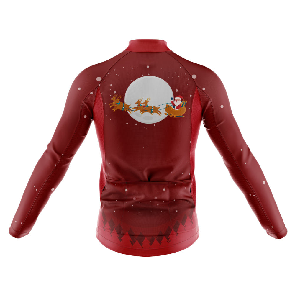 The Fly Away Long Cycling Jersey rear view