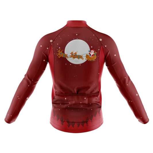 The Fly Away Long Cycling Jersey rear view