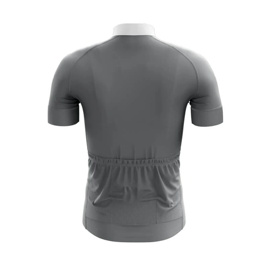 Grey Dinner Suit Cycling Jersey Rear