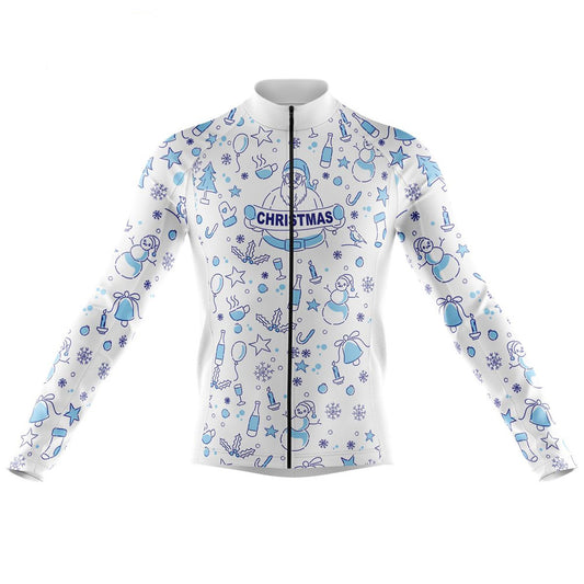 Its Cold Outside Long Cycling Jersey front view