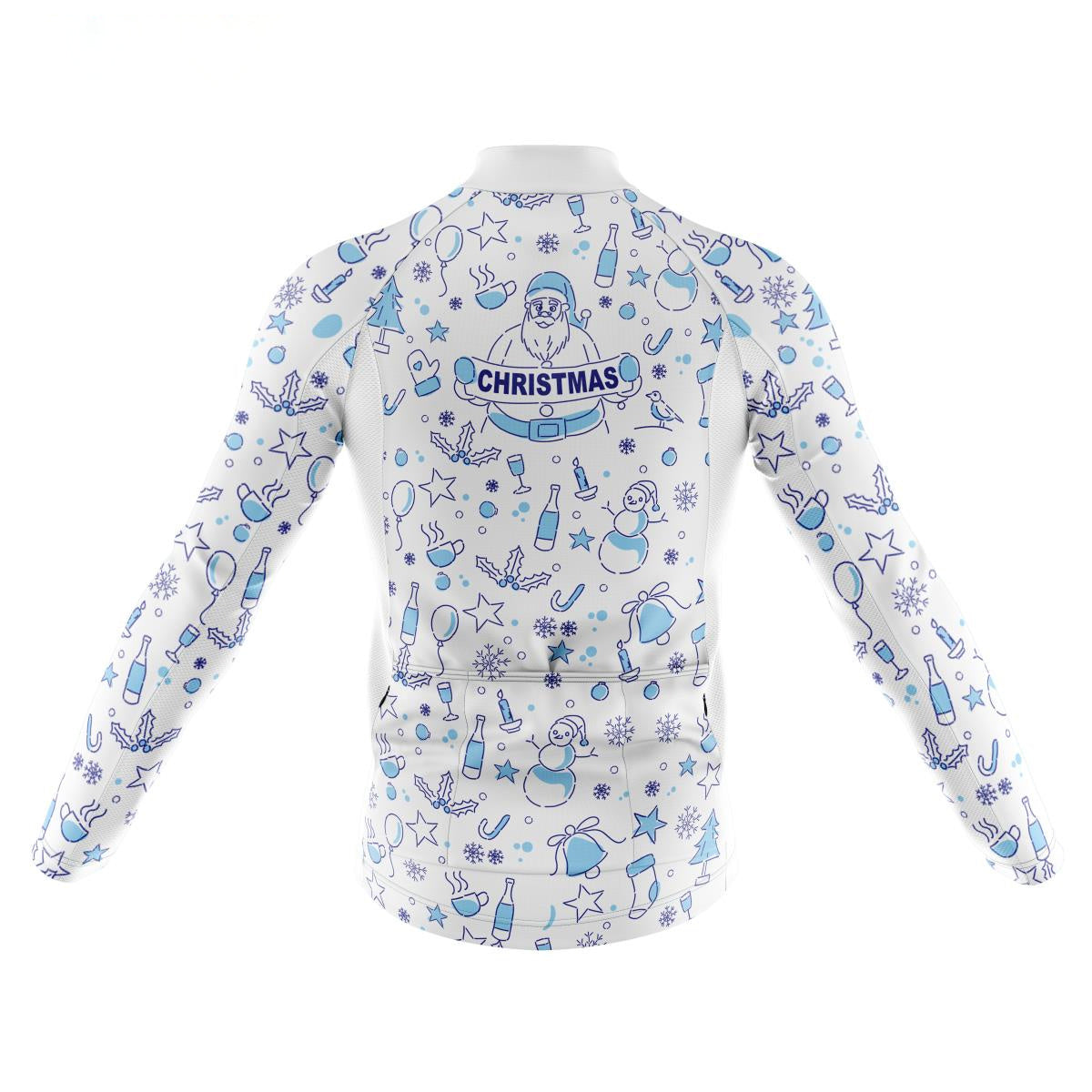 Its Cold Outside Long Cycling Jersey rear view