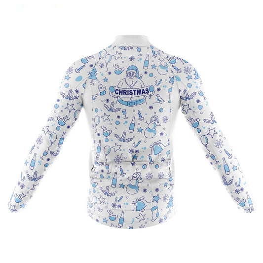 Its Cold Outside Long Cycling Jersey rear view