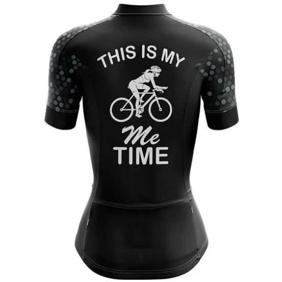 Me Time Cycling Jersey Rear