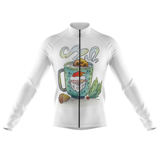 Merry And Bright Long Cycling Jersey front view