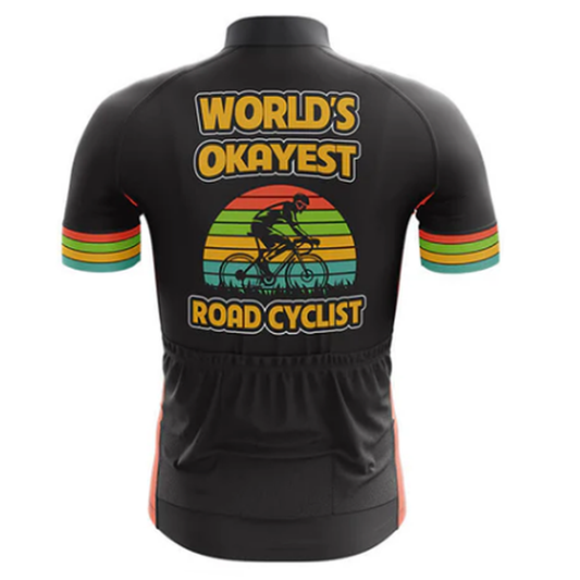 Okayest Cycling Jersey rear