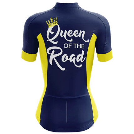 Queen Of The Road Cycling Jersey Rear