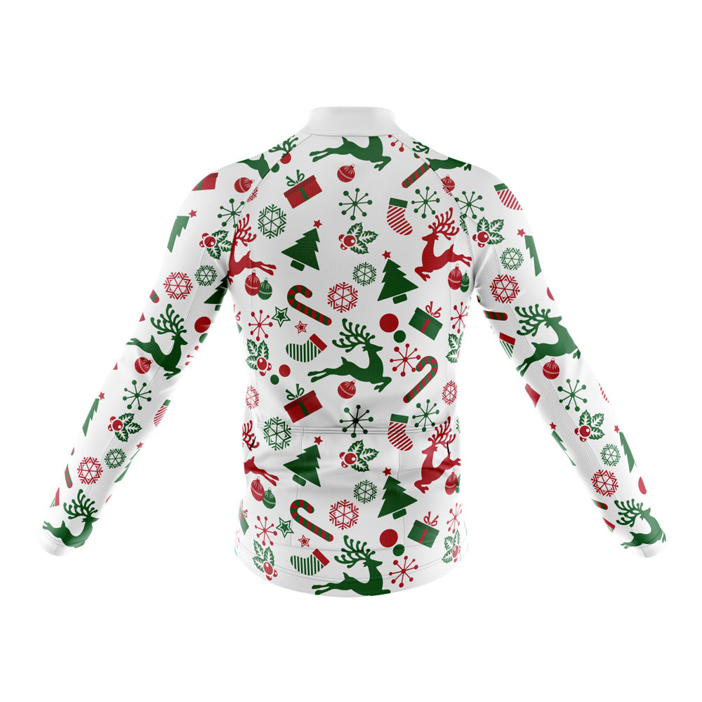 The Cycling Tree Long Cycling Jersey rear view