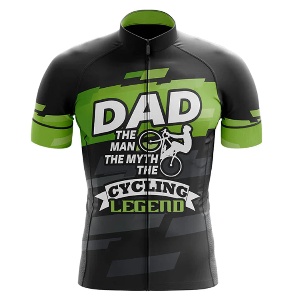 The Man, The Myth, The Legend Cycling Jersey Front