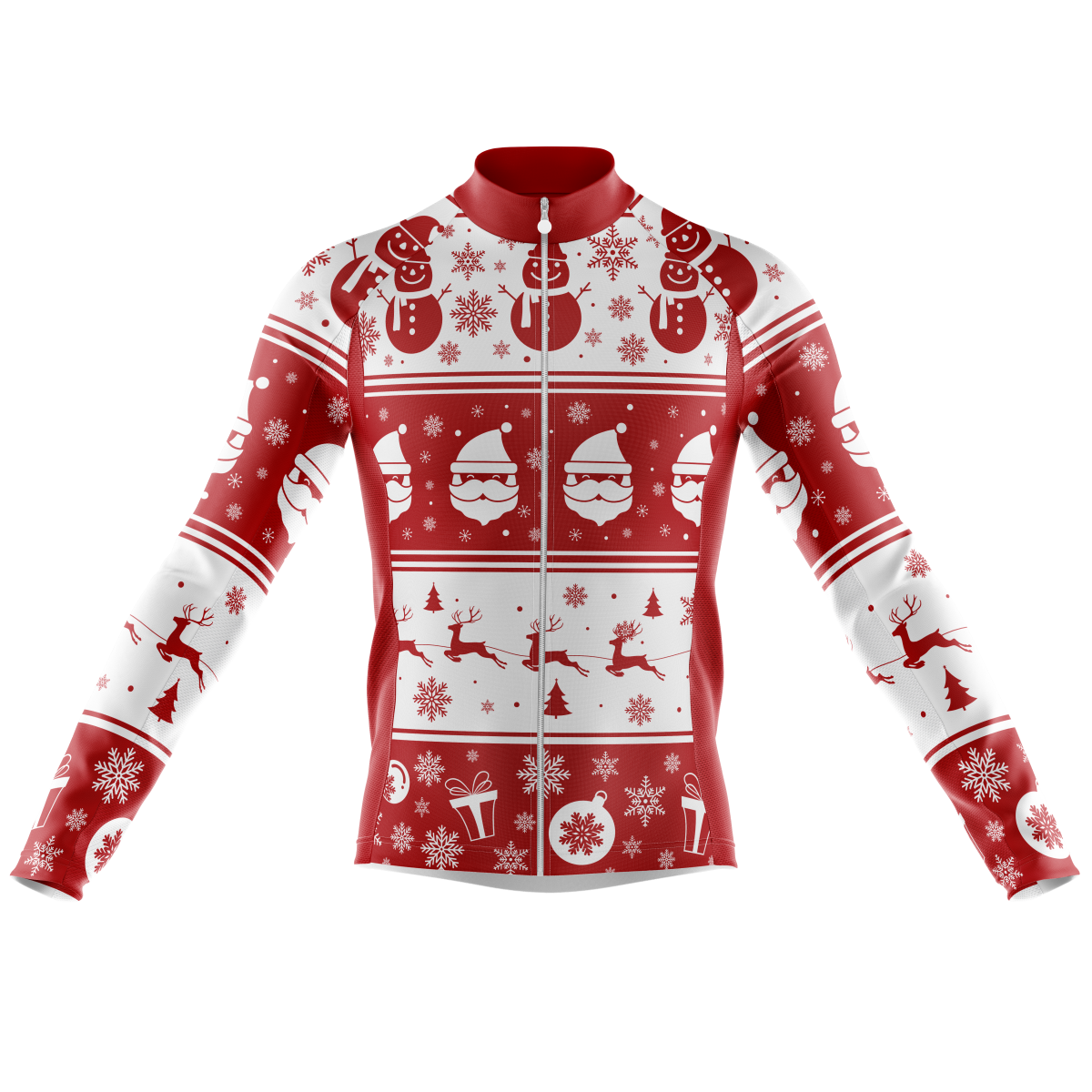 The Present Long Cycling Jersey front view
