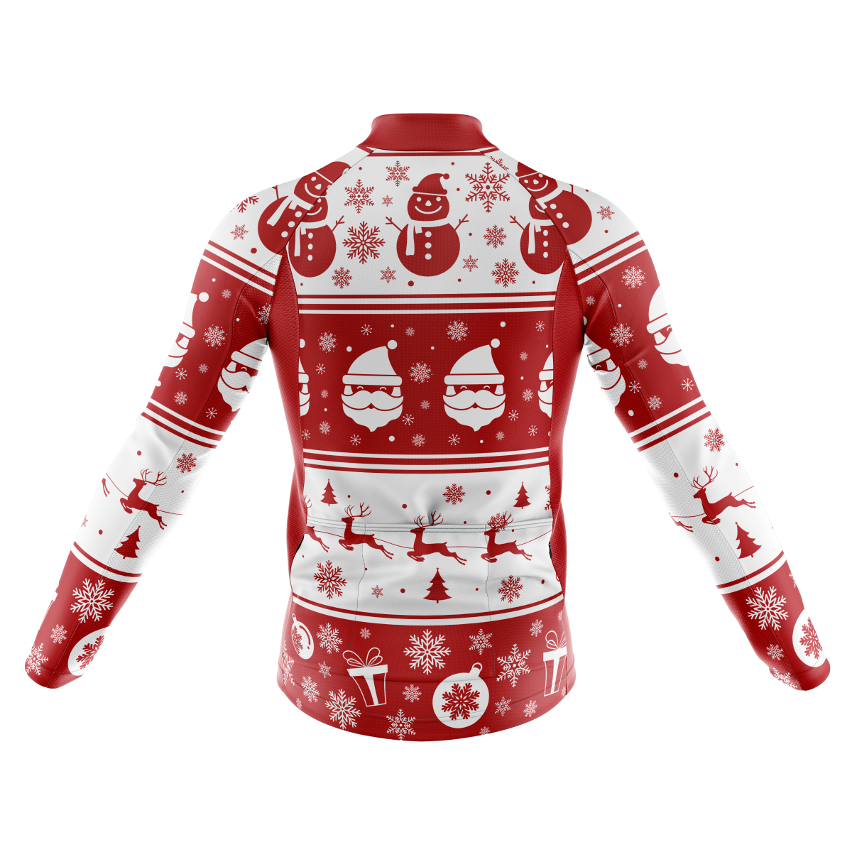 The Present Long Cycling Jersey Rear view