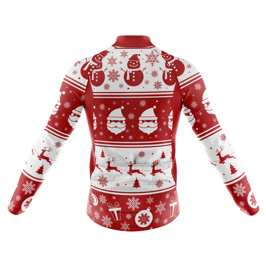 The Present Long Cycling Jersey Rear view