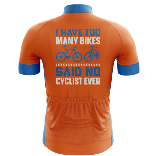 Too Many Bikes Cycling Jersey Rear