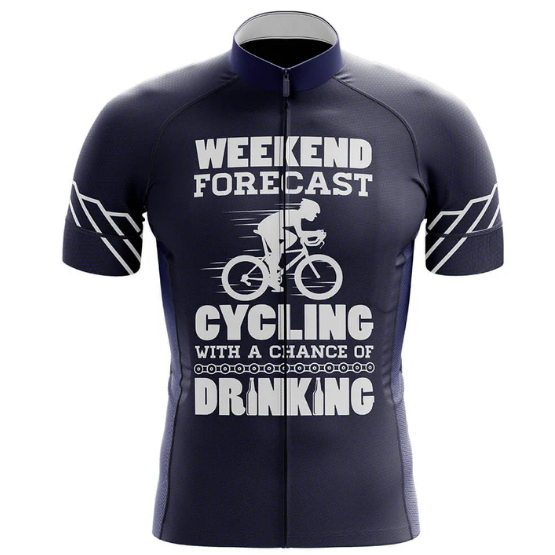 Weekend Forecast Cycling Jersey Front