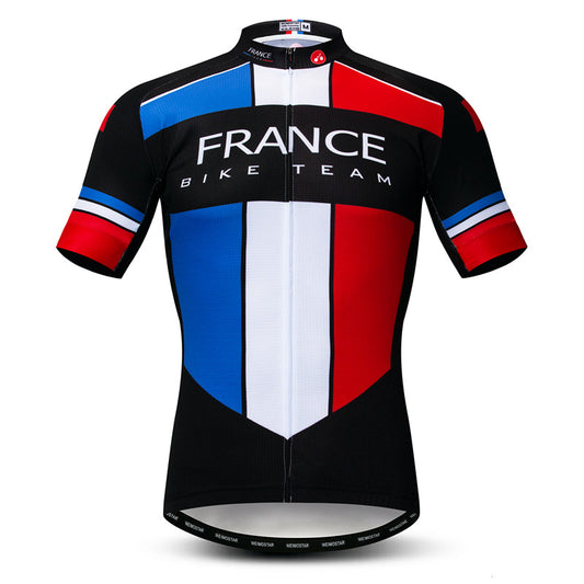 Front view France Bike Team cycling jersey