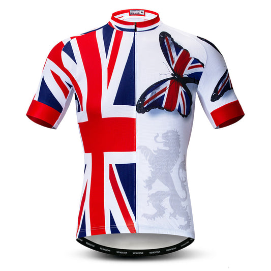 Front view United Kingdom Cycling Jersey
