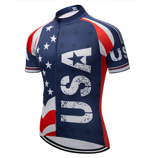 The USA Cycling Jersey Front View