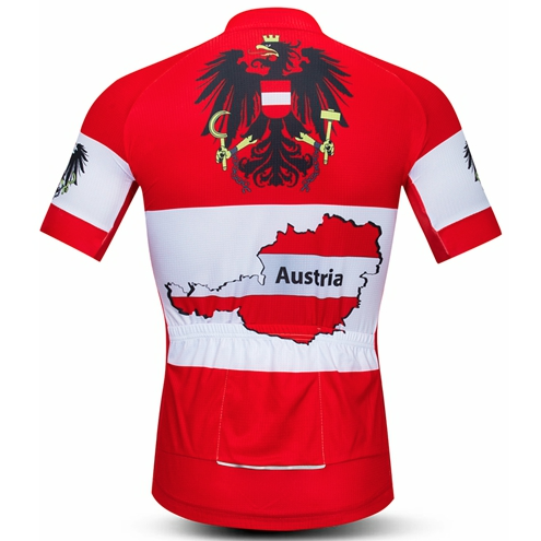 Australia Cycling Jersey Back