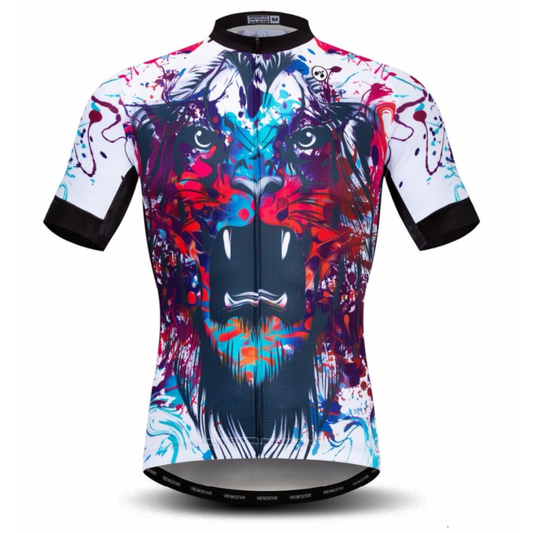 The Colourful Beast Cycling Jersey Front View