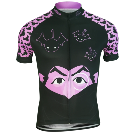Count Von Count Cycling Jersey front view