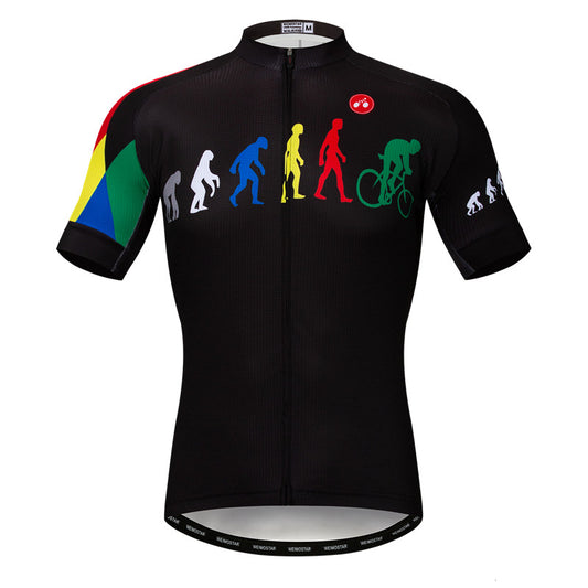 Front view Evolution Of Man Cycling Jersey