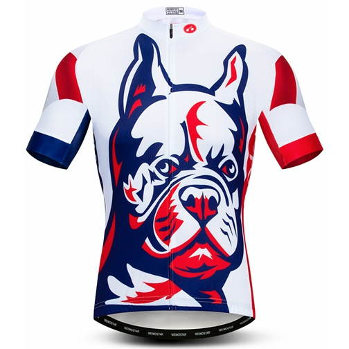 Frenchie Cycling Jersey Front