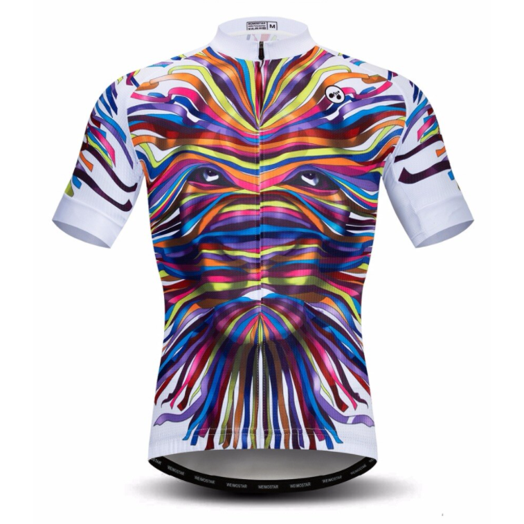 Hidden Panther Cycling Jersey Front View