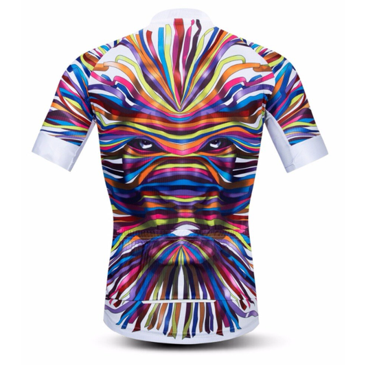 Hidden Panther Cycling Jersey Rear View