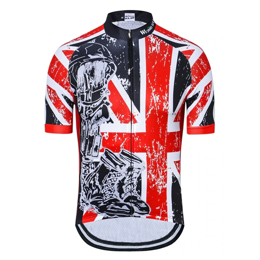 Front View Honor The Fallen Cycling Jersey