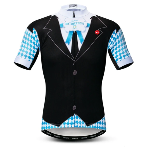 Oktoberfest Cycling Jersey Front View