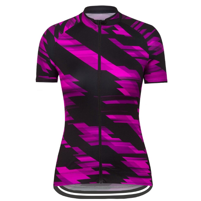 Purple Lazer Cycling Jersey front view