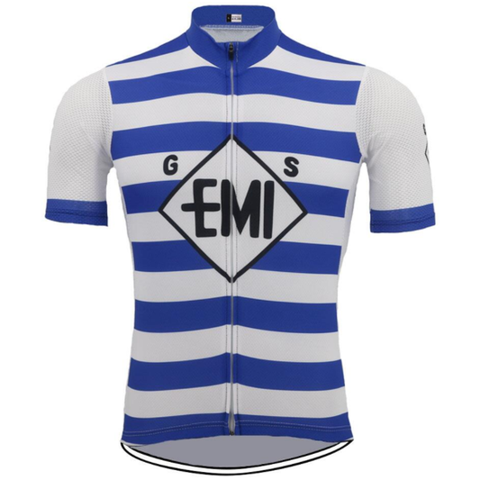 Retro GS EMI Cycling Jersey Front View