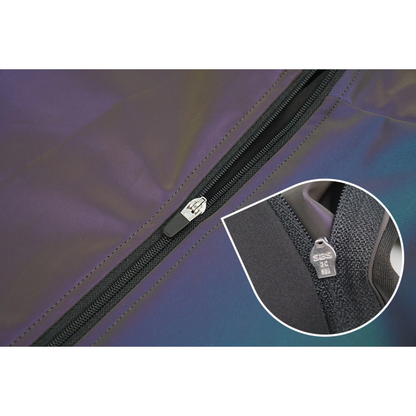 High Visibility Reflective Cycling Jacket - Rainbow SBS zipper