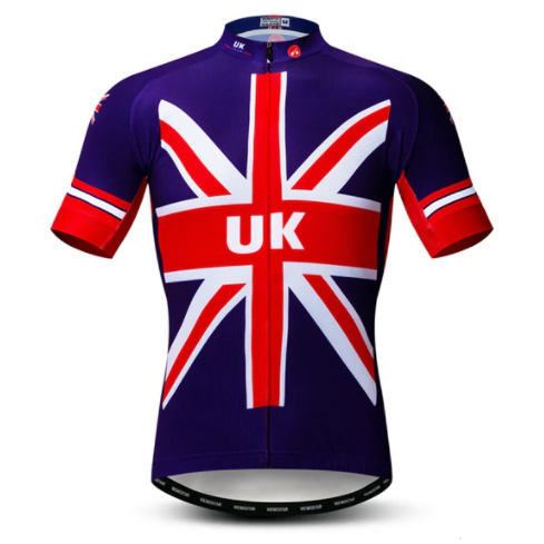 Team UK Cycling Jersey Front View