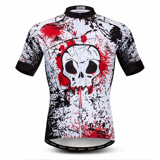 The Living Dead Cycling Jersey Front View