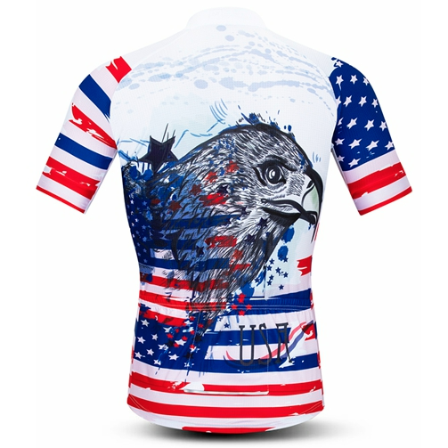 USA Eagle Cycling Jersey Rear
