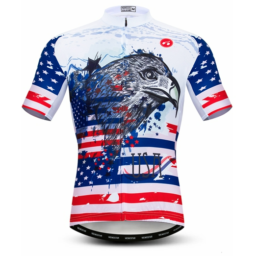USA Eagle Cycling Jersey Front