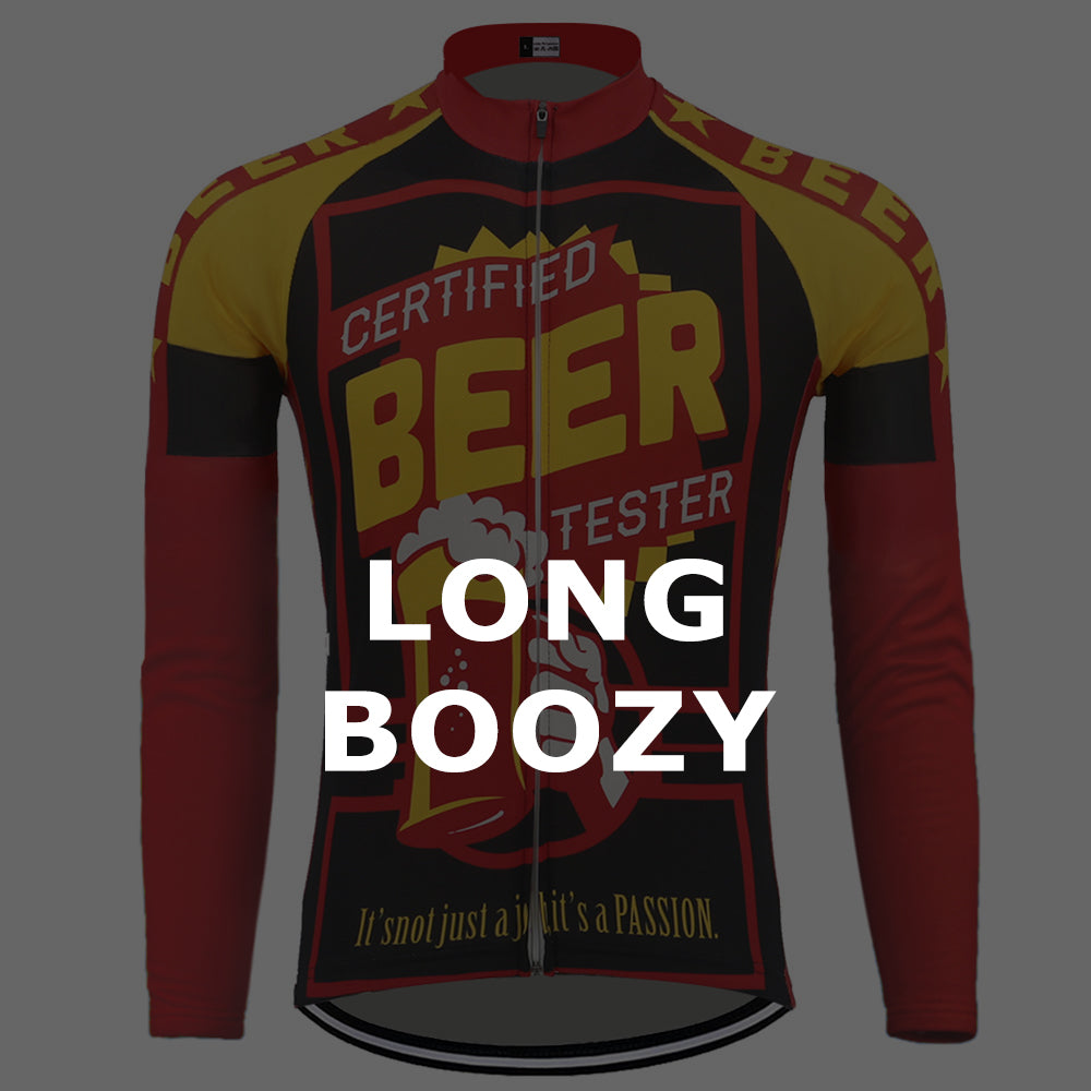 Long Boozy Cycling Jerseys