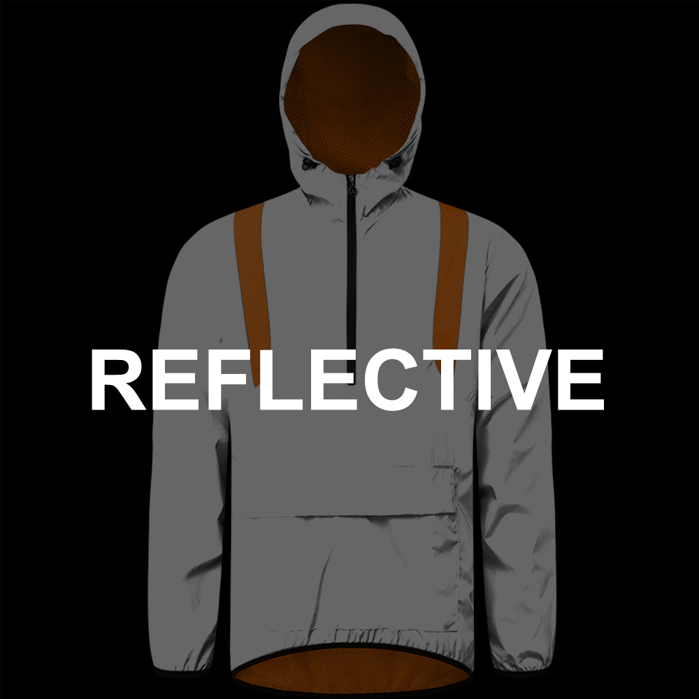 High visibility reflective cycling jaskets